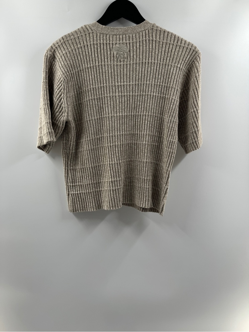 Torrey Pines Khaki Ribbed Single Button Cardigan Women's Medium - Picture 6 of 8